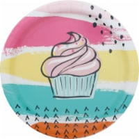 James Paul Products 7-Inch Chic Cupcake Lunch Plates Perspective: Main