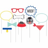Creative Converting Dog Party Photo Booth Props, 10 Count Costume