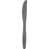 Creative Converting 339633 Glamour Gray Plastic Knives, 24 Count