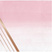 Creative Converting 340048 Rose All Day 3-Ply Beverage Napkins, 16 Count