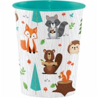 Creative Converting 344414 16 oz Woodland Plastic Cup for Beverage, Case of 12