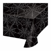 Creative Converting Skull & Spider Tablecloth Perspective: Main