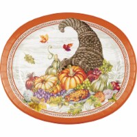 Creative Converting Plentiful Cornucopia Oval Platters Perspective: Main