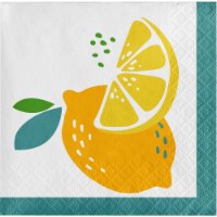 Creative Converting Squeeze The Day Cocktail Napkins Perspective: Main