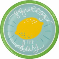 Creative Converting Squeeze The Day Dessert Plates - 8 Pack Perspective: Main