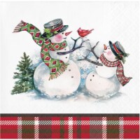 Elrene Home Snowman Napkins Perspective: Main