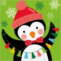 Creative Converting Holiday Buddies Lunch Napkins