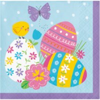 Hoffmaster Easter Egg Hunt Beverage Napkin