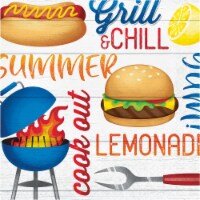 Party Creations Summer Outdoor Paper Napkins - Gingham Cookout