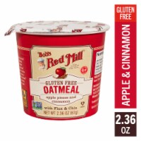 Bob's Red Mill Gluten Free Apple Cinnamon Oatmeal Cup Perspective: Main