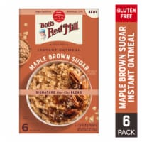 Bob's Red Mill Whole Grain Maple Brown Sugar Instant Oatmeal Packets Perspective: Main