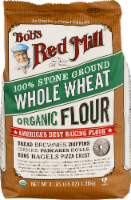 Bob's Red Mill Organic 100% Stone Ground Flour Perspective: Main