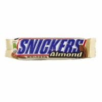 Snickers Almond Chocolate Candy Bar Perspective: Main