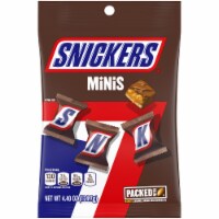 Snickers Minis Size Original Milk Chocolate Bars Bag Perspective: Main