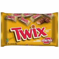 Twix Minis Milk Chocolate Cookie & Caramel Bars Perspective: Main