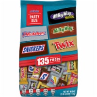 SNICKERS, TWIX, MILKY WAY & 3 MUSKETEERS Variety Pack Chocolate Candy Bar Assortment