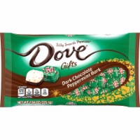 Dove Promises Holiday Individually Wrapped Dark Chocolate Peppermint Bark Christmas Candy Assortment