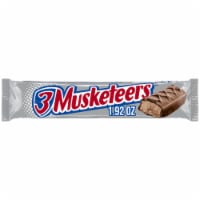 3 Musketeers Candy Milk Chocolate Bar Full Size Perspective: Main