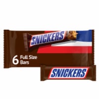Snickers Chocolate Bar Full Size Candy Bulk Perspective: Main