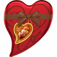 Dove Truffles Assorted Chocolate Valentine's Candy Heart Gift Tin Perspective: Main