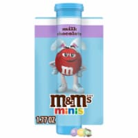 M&M'S Minis Milk Chocolate Easter Basket Candy Mega Tube Perspective: Main