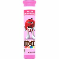 M&M'S Minis Milk Chocolate Valentine's Day Candy Mega Tube Perspective: Main
