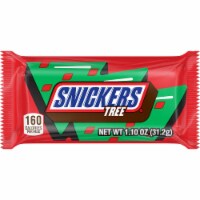 SNICKERS® Chocolate Christmas Candy Tree Bar Perspective: Main