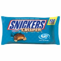 Snickers Crisper Fun Size Chocolate Candy Bars 10.61 oz Foods Co