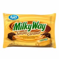 Milky Way Simply Caramel Fun Size Chocolate Candy Bars Perspective: Main
