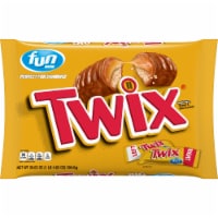 Twix Fun Size Caramel Milk Chocolate Cookie Bars Perspective: Main