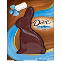 Dove Milk Chocolate Solid Easter Bunny Candy Box Perspective: Main
