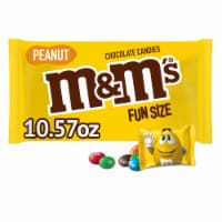 M&M'S Peanut Milk Chocolate Fun Size Candy Bag