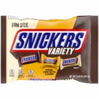 Snickers Original & Peanut Butter & Almond Variety Pack Fun Size Chocolate Candy Bars