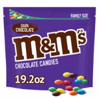 M&M'S Dark Chocolate Candy Family Size Bag