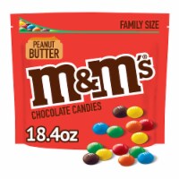 M&M'S Peanut Butter Milk Chocolate Candy Family Size Bag