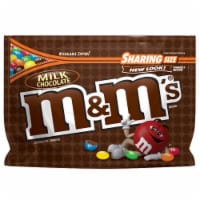 M&M's Milk Chocolate Fun Size Candies Valentine Exchange Bag, 27 ct - Kroger