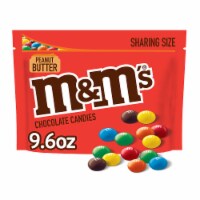 M&M'S Peanut Butter Milk Chocolate Candy Sharing Size Bag
