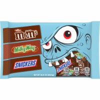 Snickers & M&M'S Milk Chocolate & Milky Way Chocolate Bars Halloween Candy Assortment Perspective: Main
