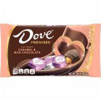 Dove Promises Valentine's Love Notes Caramel Milk Chocolate Candy Bag Perspective: Main