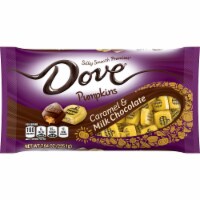 Dove Promises Caramel & Milk Chocolate Pumpkins Halloween Candy Perspective: Main