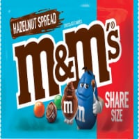 M&M'S Hazelnut Spread Share Size Chocolate Candies Perspective: Main