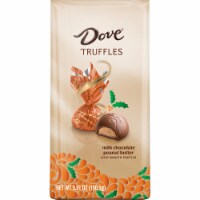 DOVE Milk Chocolate Peanut Butter Truffles Christmas Candy Perspective: Main