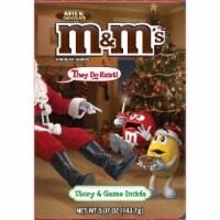 M&M'S Peanut Milk Chocolate Christmas Candy Gift Box, 3.1 oz - Kroger