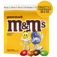 M&M'S Peanut Milk Chocolate Candy Party Size Bag