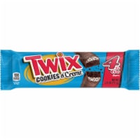 Twix Cookies & Creme Chocolate Candy Bars Perspective: Main