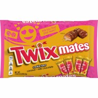 TWIX Caramel Mini Size Chocolate Cookie Bar Valentine Candy Bag Perspective: Main