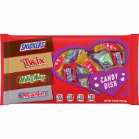 SNICKERS TWIX MILKY WAY & 3 MUSKETEERS Assorted Minis Size Chocolate Valentine Candy Bag Perspective: Main