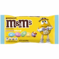 M&M'S Peanut Milk Chocolate Pastel Easter Candy Assortment Bag Perspective: Main
