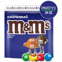 M&M'S Caramel Milk Chocolate Candy Party Size Bag