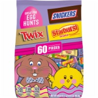 Snickers Twix & Starburst Minis Assorted Easter Candy Bulk Variety Pack Bag